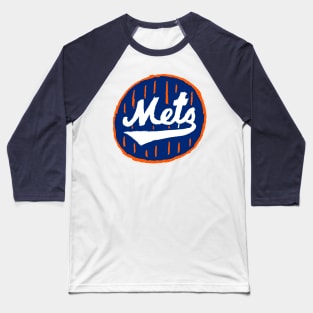New York Meeeets 04 Baseball T-Shirt